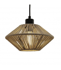 10499 LAMPARA COLGANTE CORDON SEDA ARENA 240mm E27 40W LAOS JUERIC