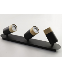 10448 FOCO MADERA NEGRO 1xGU10 STOKE JUERIC