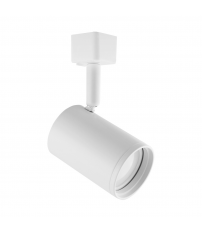 03504 FOCO CARRIL MONOFASICO GU10 35W IP20 Ø85 BLANCO HAGA STRÜHM