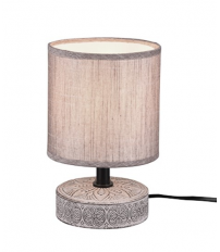 R50980126 LAMPARA SOBREMESA CERAMICA 1xE14 IP20 MARRON MARIE TRIO