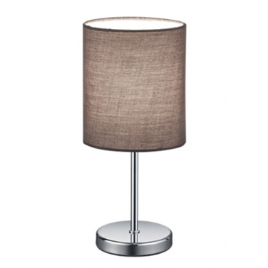 R50491011 LAMPARA SOBREMESA 1xE14 GRIS JERRY TRIO