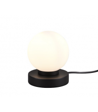 R54011032 LAMPARA SOBREMESA 1xE14 NEGRA PRINZ II TRIO