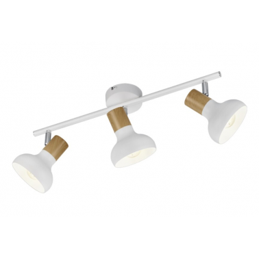 R81523031 REGLETA 3 FOCOS 3xE14 BLANCA LATIKA TRIO