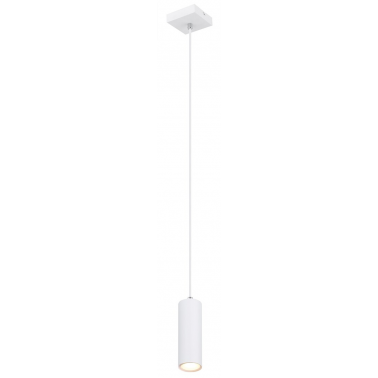 57911HW LAMPARA COLGANTE 1xGU10 35W 230V BLANCO ROBBY GLOBO
