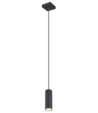57911HB LAMPARA COLGANTE 1xGU10 35W 230V NEGRO ROBBY GLOBO