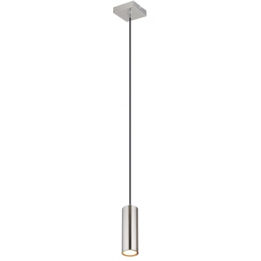 57911H LAMPARA COLGANTE 1xGU10 35W NIQUEL ROBBY GLOBO