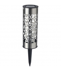 G4445 ESTACA LED DECORATIVA SOLAR 28,3cm METALICA GALIX