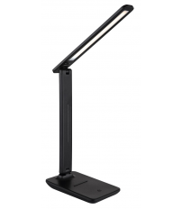58439S FLEXO SOBREMESA LED 5W 570Lm NEGRO BRIGHTON GLOBO
