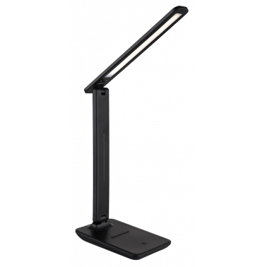 58439S FLEXO SOBREMESA LED 5W 570Lm NEGRO BRIGHTON GLOBO