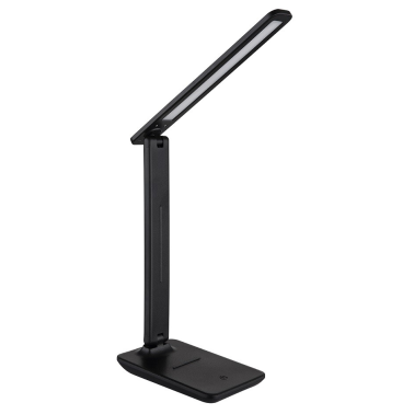 58439S FLEXO SOBREMESA LED 5W 570Lm NEGRO BRIGHTON GLOBO