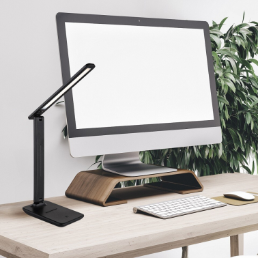 58439S FLEXO SOBREMESA LED 5W 570Lm NEGRO BRIGHTON GLOBO