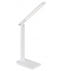58439W FLEXO SOBREMESA LED 5W 570Lm BLANCO BRIGHTON GLOBO