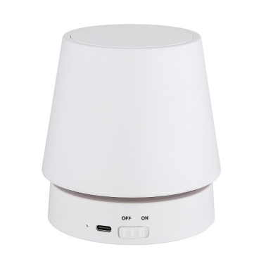 58446W LAMPARA SOBREMESA 1,2W 3000K 30Lm REGULABLE BATERIA BLANCA CARLOS GLOBO