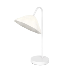 837720 LAMPARA SOBREMESA REGULABLE PAPEL BLANCA 1xE14 LOTUS LEAF DECOR LEDVANCE