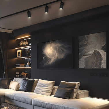 SLI033034 FOCO CARRIL NEGRO 8W CCT TRIFASICO ANDROMEDA SPECTRUM