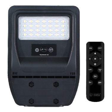 201635011 FAROLA SOLAR LED CON SENSOR 5W 6500K IP65 BUAT GSC