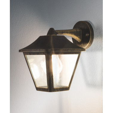 452352 APLIQUE TRADITION DOWN ORO E27 IP44 OSRAM