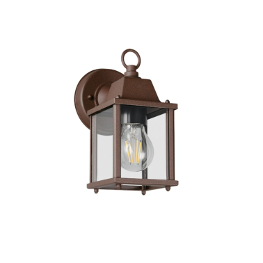 262260124 APLIQUE DE PARED EXTERIOR MIRANDE OXIDO 1xE27 TRIO