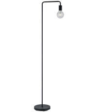 408000132 LAMPARA DE PIE DIALLO NEGRA E27 149cm