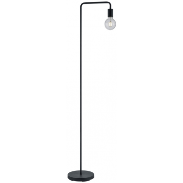 408000132 LAMPARA DE PIE DIALLO NEGRA E27 149cm