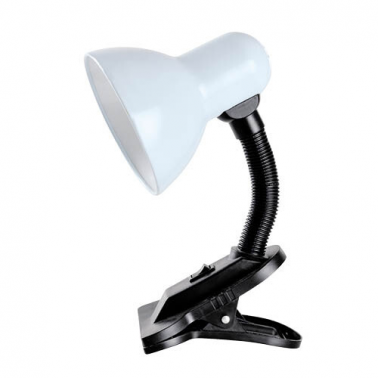204200032 FLEXO PINZA BLANCO E27 SAIDU GSC