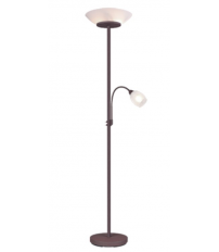 R40063124 LAMPARA PIE SALON 2xE27 + 1xE14 IP20 180cm OXIDO GERRY TRIO