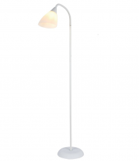 204400041 LÁMPARA DE PIE E27 1558mm BLANCA LANGADU GSC