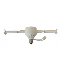 PORTATUBOS CIRCULAR ET-1 PARA TUBO DE 32W