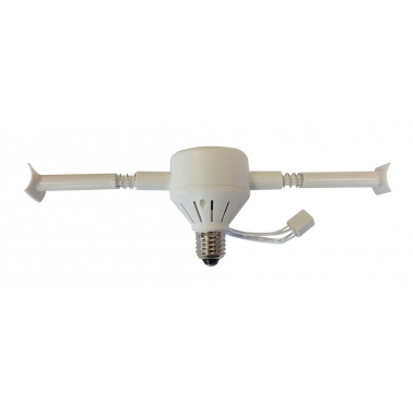PORTATUBOS CIRCULAR ET-1 PARA TUBO DE 32W