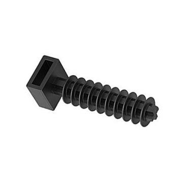 21160 100ud TACOS NEGROS PARA BRIDAS Ø8mm LAPAFIL