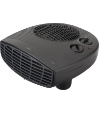 TV63 TERMOVENTILADOR HORIZONTAL SILENCIOSO NEGRO