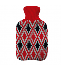 301030003 BOLSA AGUA CALIENTE 2L GOMA/PUNTO ROMBO ROJO GSC