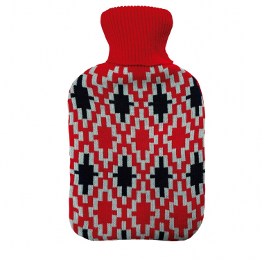 301030003 BOLSA AGUA CALIENTE 2L GOMA/PUNTO ROMBO ROJO GSC