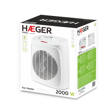 FH-200.014A TERMOVENTILADOR BLANCO 2000W HOTTY HAEGER