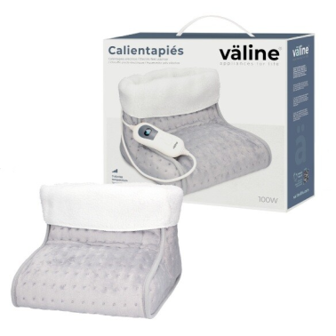 400060008 CALIENTAPIES ELECTRICO SUAVE GRIS 100W VALINE