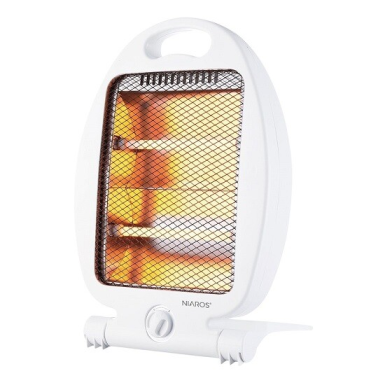 301010005 ESTUFA CUARZO ANTIVUELCO C/TERMOSTATO 800W FARTURA NIAROS