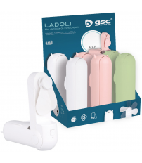 300010033 MINI VENTILADOR DE BOLSILLO PLEGABLE USB RECARGABLE 0,5W LADOLI GSC