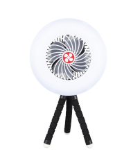 300040005 MINI VENTILADOR SOLAR CON LUZ Y TRIPODE FLEXIBLE TANAMI NIAROS