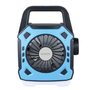201810004 VENTILADOR DE CAMPING CON LINTERNA LED 180Lm STAWELL NIAROS