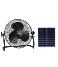 2433426 VENTILADOR RECARGABLE SOLAR DE SUELO 15W F-BRIGHT