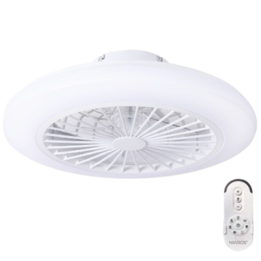 300005104 VENTILADOR DE TECHO CON LUZ CCT Y MANDO TALSANO NIAROS