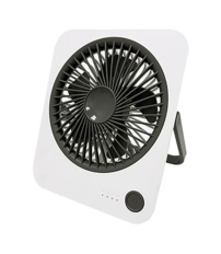 2433428 VENTILADOR DE MESA RECARGABLE BLANCO F-BRIGHT