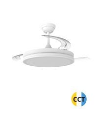 85-080-42-000 VENTILADOR TECHO LUZ 60W CCT BLANCO NIGHT EVO