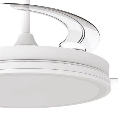 85-100-42-000 VENTILADOR TECHO LUZ 48W CCT BLANCO NIGHT ECO