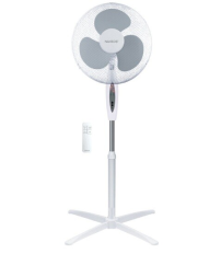 300000043 VENTILADOR DE PIE OSCILANTE 45W BLANCO C/MANDO NAMETIL NIAROS