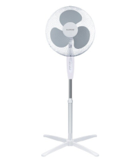 300000015 VENTILADOR DE PIE OSCILANTE 43cm 45W BLANCO NAMETIL NIAROS