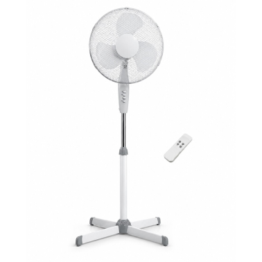2433413 VENTILADOR DE PIE OSCILANTE 40cm C/MANDO F-BRIGHT
