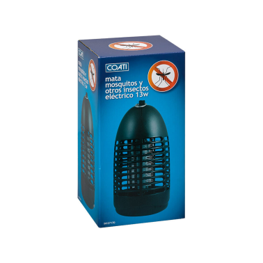 IN127170 MATA INSECTOS ELECTRICO LED 13W 30m² NEGRO COATI SIMON BRICO