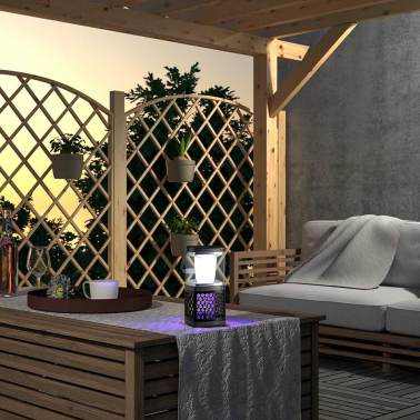 IN420102 MATA INSECTOS ELECTRICO PORTATIL RECARGABLE 40m² SIMON BRICO