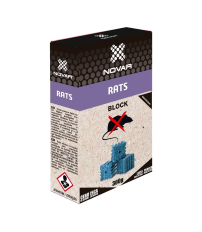 4044 PACK 15uds PASTILLA 20gr RATICIDA BRODIFACOUM NOVAR